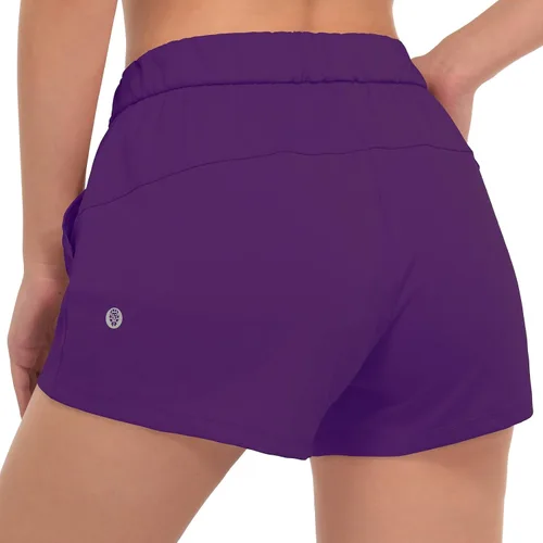 Miniatura 3 de PIQIDIG Pantalones cortos para mujer, pantalones cortos para verano, informales, atléticos, para correr, senderismo, entrenamiento, gimnasio, sala
