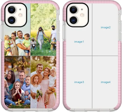 Miniatura 14 de Funda de teléfono personalizada para iPhone 11, diseño personalizado de fotos de collage de múltiples imágenes, resistente a los golpes, resistente