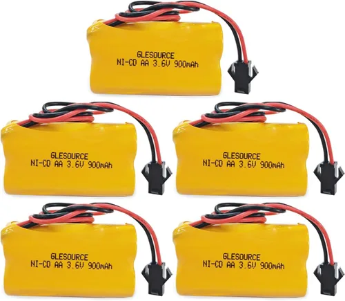 Miniatura 9 de XUNTU Batería de repuesto NiCad de 3.6V 900mAh AA ELB-B001 compatible con Lithonia ELB-B001 Lithonia EU2 LED Interstate ANIC1566 Unitech 0253799 Luz