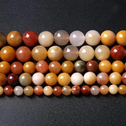 Miniatura 8 de 90 cuentas de piedra natural de 0.157 in, piedra de lapislázuli, cristal de piedra curativa para la curación de joyas, bricolaje, pulseras, Piedra