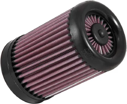 K&N Filtro de aire universal X-Stream con abrazadera original de alto flujo: Rendimiento, Premium: Diámetro de brida: 3.53125 pulgadas, Altura del
