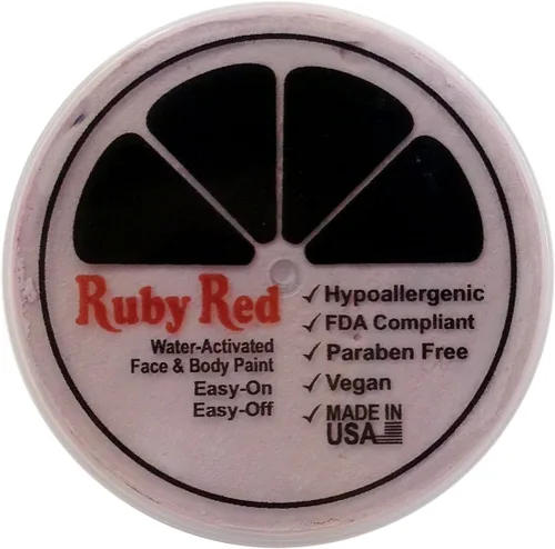 Ruby Red Paint, Inc. 75MP711 Pintura facial, 2.5 fl oz, Pearl Aster Aster Perla