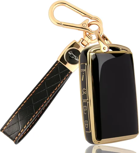 Miniatura 9 de Funda para llavero Sierra, carcasa de TPU suave para llavero para Chevy Suburban Tahoe GMC Yukon Denali Silverado Buick Enclave 2021-2025