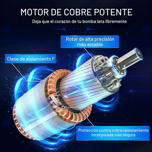Miniatura 5 de VEVOR - Bomba sumergible de acero inox. de 4 pulg para pozo profundo, 1HP 230V/60Hz, flujo de 37 GPM, cabezal de 207 pies, cable eléctrico de 33