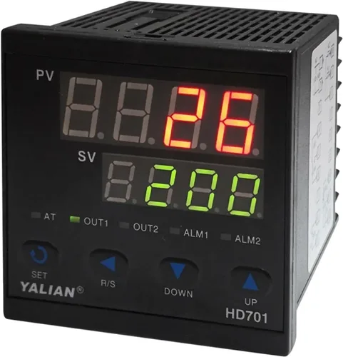 Miniatura 4 de Pid Temperature Controller Thermoregulator AC 100 to 240V Thermocouple Input Relay Output 2 Line Dispaly for Celsius(C)(HD701)