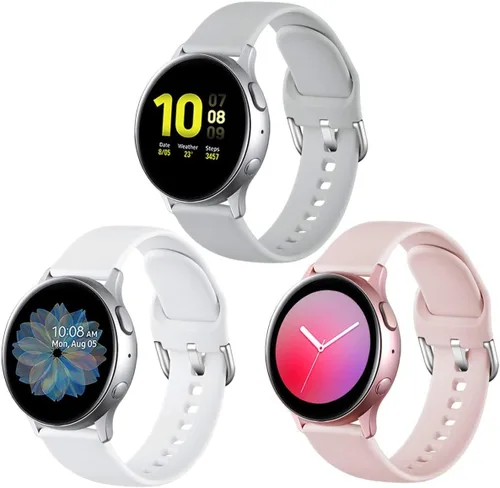 Miniatura 25 de Lerobo - Bandas compatibles con Samsung Galaxy Watch Active/Active 2 de 1.57 y 1.73 pulgadas/Galaxy Watch 1.65 pulgadas. Correa de reloj