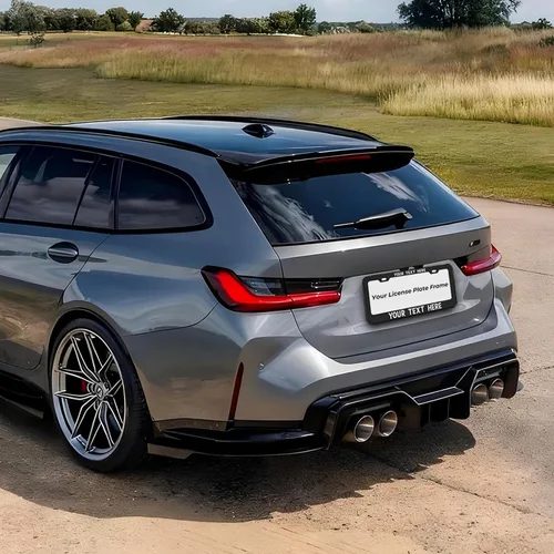 Miniatura 6 de Marco de matrícula personalizado – Etiqueta metálica de alta calidad para automóvil con tu texto, placas personalizadas de 12 x 6 pulgadas, marcos