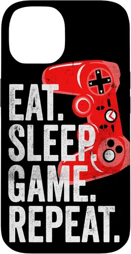 Miniatura 4 de Video Games Eat Sleep Game Funny Gamer Boys Teens Gift Case for iPhone 17