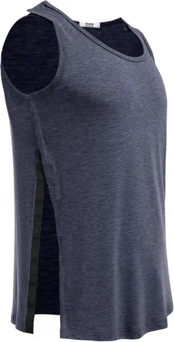 Miniatura 3 de Deyeek Camisetas sin mangas unisex con acceso completo a presión para hombres y mujeres, camisetas de recuperación de hombro para después