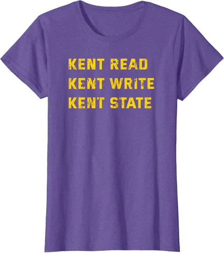 Miniatura 14 de University Apparel Kent Read, Kent Write, Kent State Camiseta, Azul / Patchwork, S