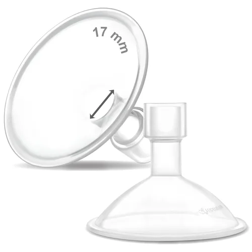 Miniatura 53 de Maymom MyFit - Protector de pecho grande con diseño de dos piezas de 1.102 in para extractores de leche Medela; ideal para brasier manos libres;