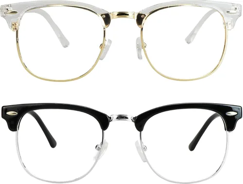 Miniatura 6 de LifeArt 2 pares de anteojos de bloqueo de luz azul, antifatiga ocular, anteojos de lectura para computadora, anteojos de juegos, gafas