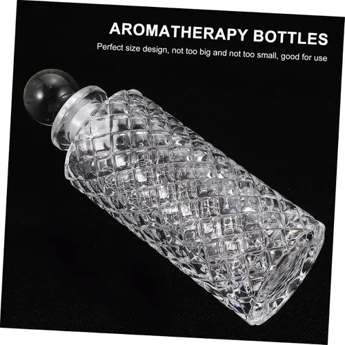 Miniatura 6 de DECHOUS 3 unids de escritorio difusor de vidrio botellas 5.1 fl oz difusores de aceite recargables para habitación aromaterapia conjunto