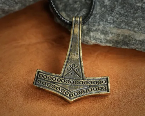 Miniatura 29 de Baldur Jewelry - Collar de martillo Thors Mjölnir - Colgante de martillo de Thor nórdico vikingo joyería vikingo - Collar Thor - Regalos Thor