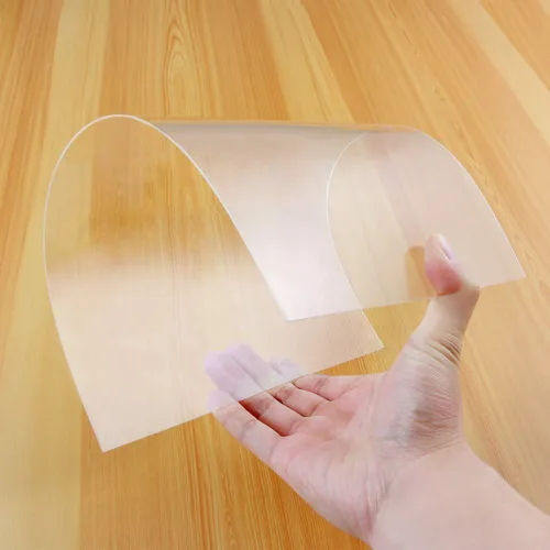 Miniatura 7 de YSTIME Hoja de Acrílico Transparente de 8" x 12" Plexiglás Hoja de Plástico para Manualidades Tablero Acrílico Transparente con Papel Protector