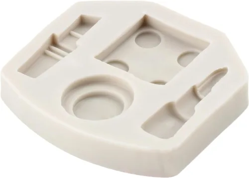 Miniatura 7 de Herramientas de maquillaje Moldes de silicona para lápiz labial sombra de ojos Fondant molde para decoración de pasteles Decoración de cupcakes