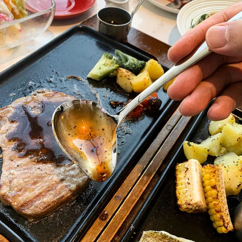 Miniatura 7 de IMEEA Cucharón pequeño para salsa con boquilla de vertido de acero inoxidable 18/10 Cuchara para rociar salsa, 7 pulgadas