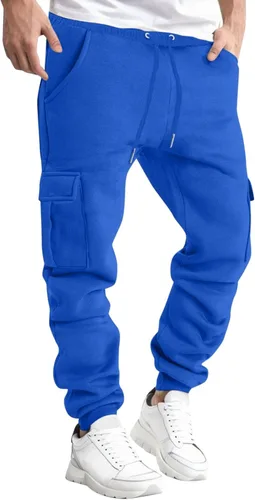 Pantalones cargo casuales para hombre, pantalones de senderismo, ligeros, tácticos, de ajuste clásico, pantalones de entrenamiento con bolsillos