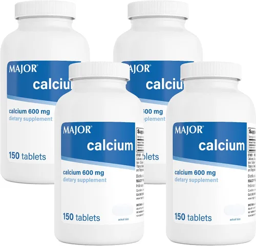 Miniatura 10 de Major Tabletas de calcio de 600 mg - Suplemento de calcio - 150 unidades (1 paquete)