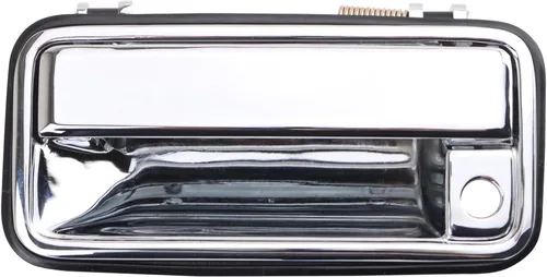 Miniatura 146 de TRQ Manija de puerta exterior delantera derecha cromada para el lado del pasajero compatible con Dodge Durango Jeep Grand Cherokee 2011-2021