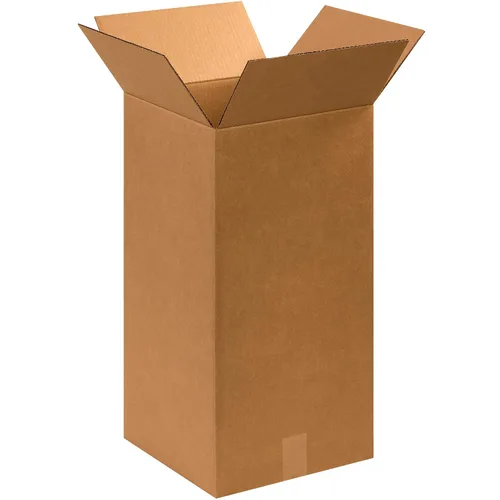 Miniatura 30 de BOX USA Cajas de envío medianas de 10 pulgadas de largo x 10 pulgadas de ancho x 18 pulgadas de alto, paquete de 25 cajas de cartón para envío