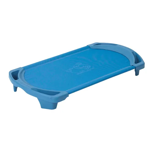 Miniatura 17 de Angeles SpaceLine - Juego de 4 catres para siesta para niños, guardería y preescolar, tamaño pequeño, color verde azulado Verde Azulado Verde