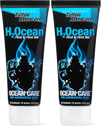 Miniatura 7 de H2ocean-ocean, Espuma para cuidado de tatuaje, 2.5 onza, Negro
