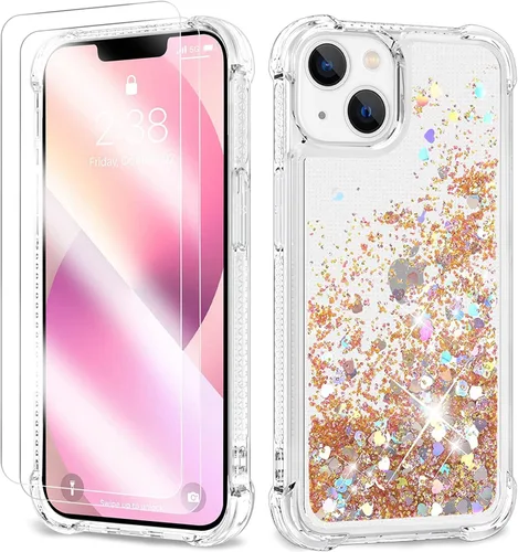 Miniatura 21 de Funda con purpurina para Samsung Z Flip 3, a prueba de golpes, funda de TPU transparente con purpurina líquida para Samsung Z Flip 3 para mujer