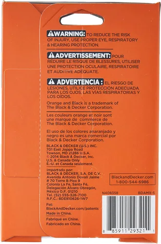 Miniatura 3 de BLACK+DECKER BDAMX-5 Mouse - Papel de lija surtido, paquete de 5