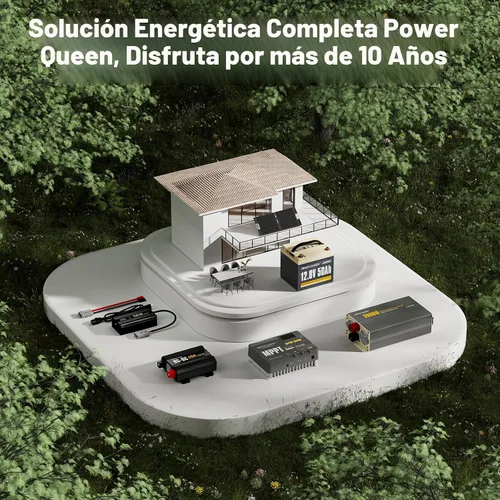 Miniatura 7 de Power Queen 12.8 V 50 Ah Batería LiFePO4 de actualización, celdas de batería de litio de grado A con BMS de 50 A, hasta 15000 ciclos, portátil