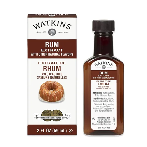 Miniatura 45 de Watkins Extracto orgánico de almendra pura, sin OMG, Kosher, botella de 2 onzas, 1 paquete