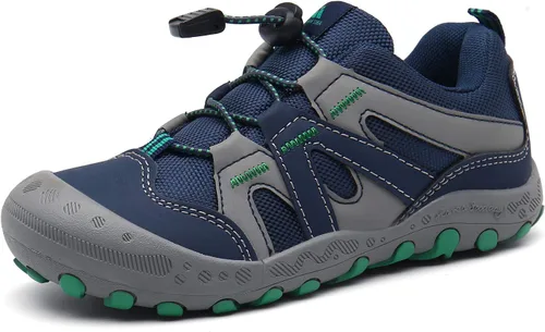 Miniatura 25 de Mishansha Botas de Senderismo para Niños Pequeños Niñas Niños Zapatos de Senderismo Resistentes al Agua Anti-Colisión Antideslizantes Atléticas