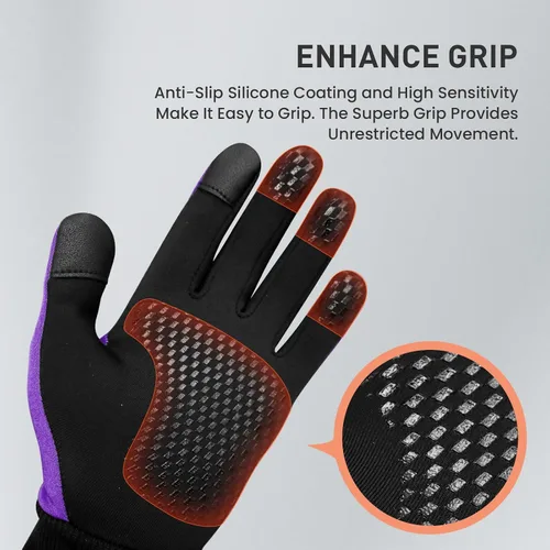 Miniatura 4 de FINGER TEN Guantes de invierno para pantalla táctil para niños y niñas, guantes térmicos para clima frío, guantes ligeros y cálidos para pantalla