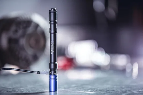 Miniatura 6 de Streamlight 66149 Stylus Pro linterna USB recargable UV de 400nm con cable USB y funda de nailon, color negro
