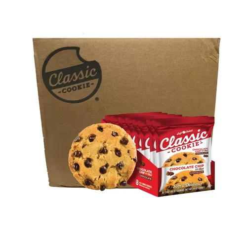 Miniatura 42 de Galletas Classic Cookie suaves horneadas con relleno de crema y galleta, hechas con chips de crema blanca Hershey's® Premier, 2 cajas, 16 galletas