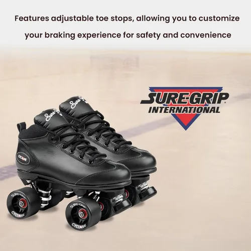 Miniatura 4 de Sure-Grip Cyclone Roller Patín Negro