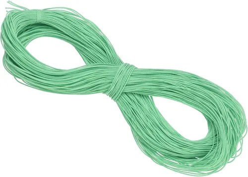 Miniatura 93 de PATIKIL Cuerda elástica elástica de 109 yardas (328.1 ft), cuerda elástica pesada de 0.059 in, albaricoque para manualidades, correas de gancho