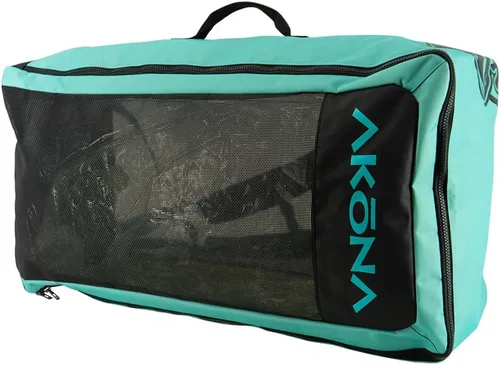 Miniatura 3 de AKONA Mochila de malla Azul: 65L, capacidad para equipo completo de buceo con acceso completo con cremallera superior Tiffany