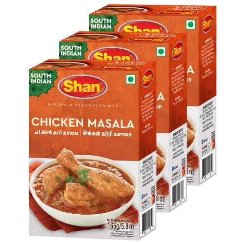 Miniatura 183 de Shan Korma Recipe and Seasoning Mix 1.76 oz (50g) - Spice Powder for Traditional Meat in Yogurt Sauce - Suitable for Vegetarians - Airtight Bag in a