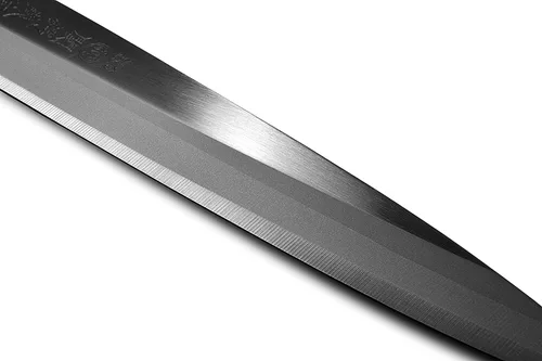 Miniatura 8 de JapanBargain, Cuchillo japonés Yanagiba Sashimi, cuchillo de chef de sushi, hoja de acero inoxidable de alto carbono 8-1/4 pulgadas, fabricado