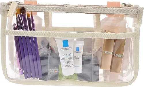 Miniatura 81 de Bolso de mano estilo cartera de Vercord para mujer con organizador incorporado, estampado bien definido, con manijas y cremallera, tamaño 2