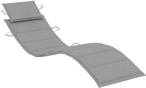 Miniatura 22 de Cojín para tumbona con almohada para la cabeza, cojines de asiento para exteriores para muebles de patio, sillas de descanso, tela (100% poliéster)