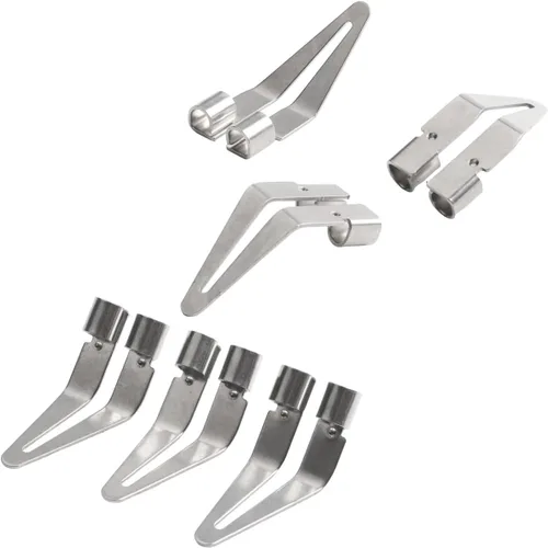 Paquete de 6 puntas de soldadura de plástico para soldadura de plástico, kit de reparación de parachoques de automóvil, pistola de soldadura de