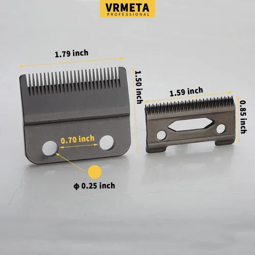 Miniatura 3 de Cuchillas de repuesto profesionales para cortapelos Wahl 5-Star Senior Magic Clip compatible con 8148, 8504, 1919, 2241, 2240, 8591 (negro)