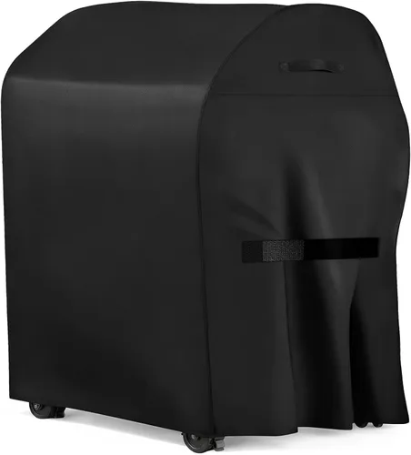 Miniatura 10 de Cubierta para parrilla, cubiertas impermeables Oxford resistentes de 32 pulgadas para exterior, cubierta de barbacoa a gas UV resistente al polvo