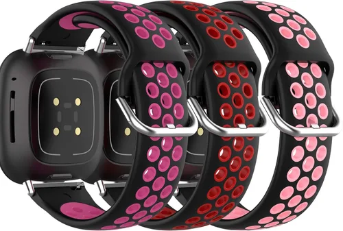 Miniatura 10 de Paquete de 3 correas compatibles con Huawei Watch 4/4 Pro/GT 5 4 3 2 Pro/GT 2e/GT 5 1.811 in/GT 4 2 1.811 in/Watch 4 3 2 Pro repuesto 0.866 in