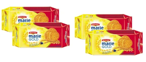 Miniatura 16 de Britannia Marie Gold Cookies 21.16 oz (600g) – Bocadillo crujiente de té – Deliciosas galletas de comestibles (paquete de 2)