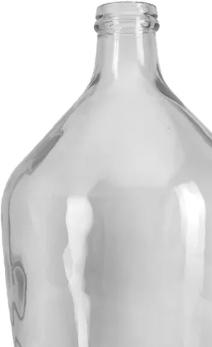 Miniatura 2 de Serene Spaces Living Jarrón alto transparente/marrón, florero de vidrio, elegante decoración del hogar para flores frescas o secas, perfecto