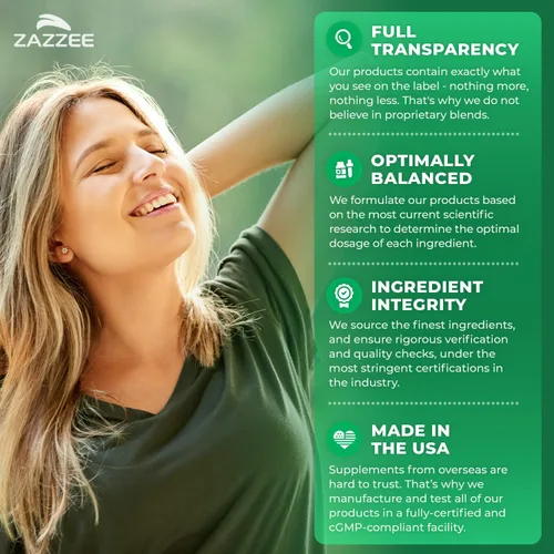 Miniatura 6 de Zazzee D-manosa orgánica USDA, 1000 mg por porción, 120 cápsulas veganas, suministro de 2 meses, sin OMG, soporte para el tracto urinario