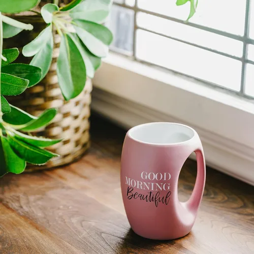 Miniatura 3 de Pavilion - Taza de café abrazable de gres de 16 onzas